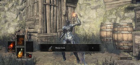 Sharp gem ds3 - Make em sharp, as much dex as you can (around 75 or so), use the pontiff's right eye ring and put the Old Wolf Curved sword in your main hand/on back (the sword and ring stack the buffs for increased damage on consecutive hits)